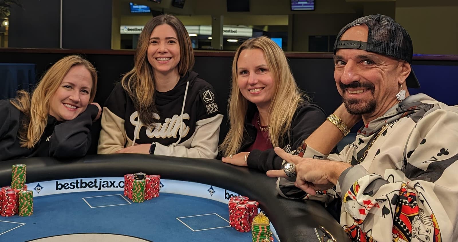 Joey with a friend or fellow player (20)