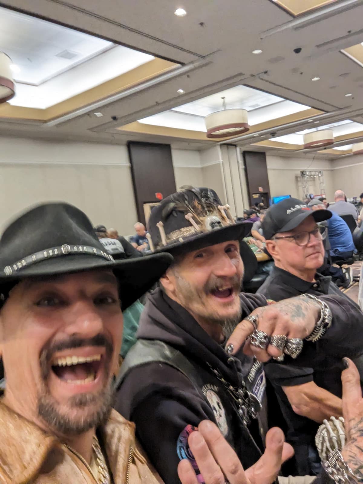 Joey with a friend or fellow player (16)